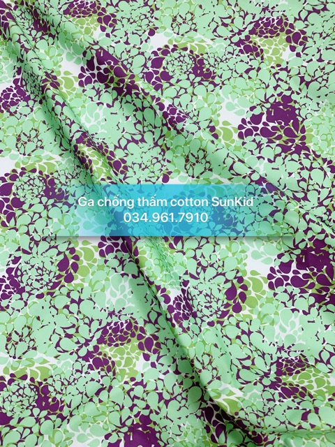 Ga chống thấm cotton SunKid, vỏ gối - 80% cotton phủ nano kháng nước 2 chiều | BigBuy360 - bigbuy360.vn