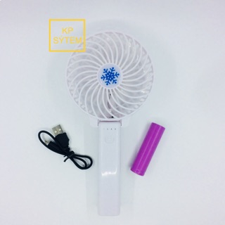 Quạt mini du lịch đa năng (có thể cầm tay hoặc để bàn) 3 tốc độ gió