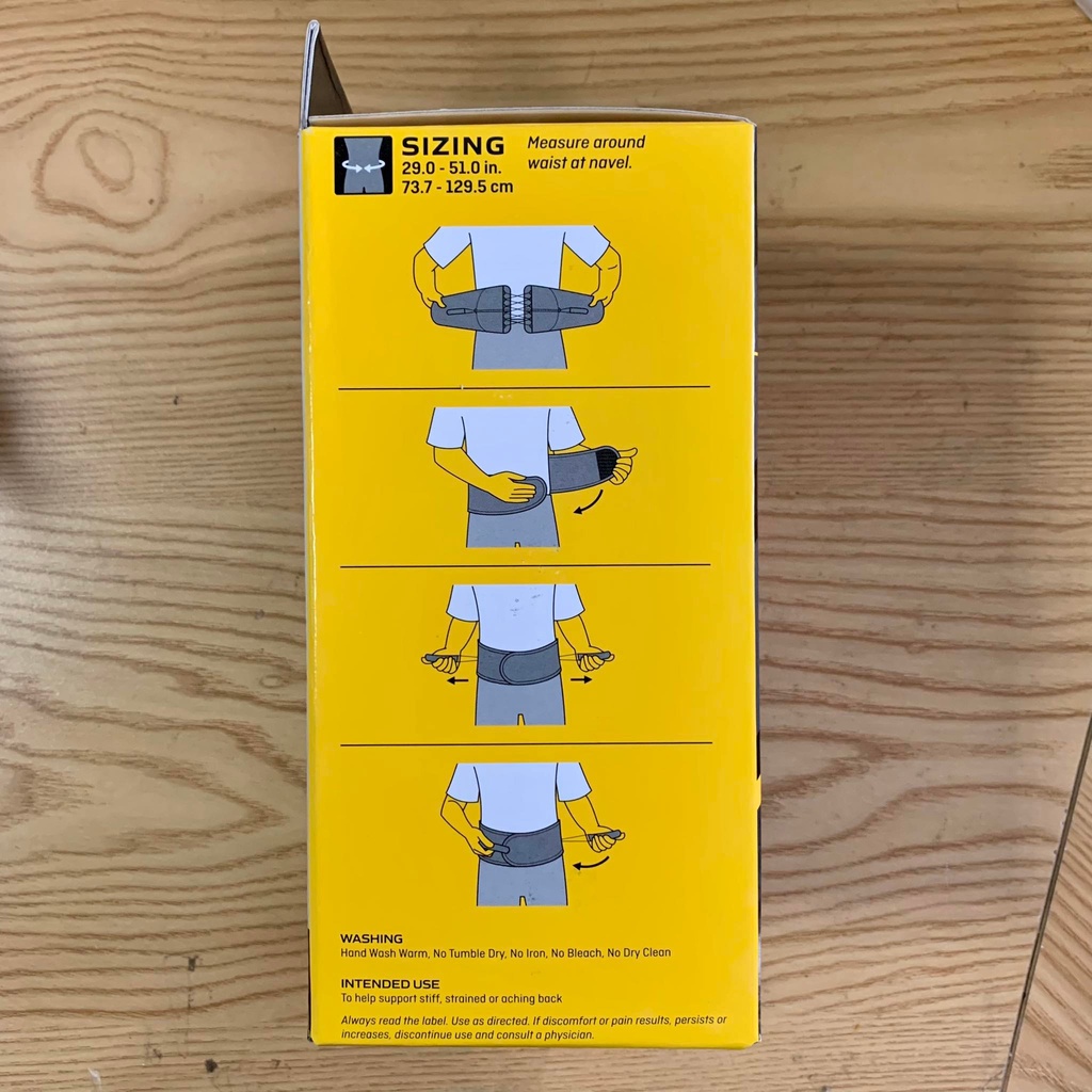 Hỗ trợ lưng 3M Futuro màu đen