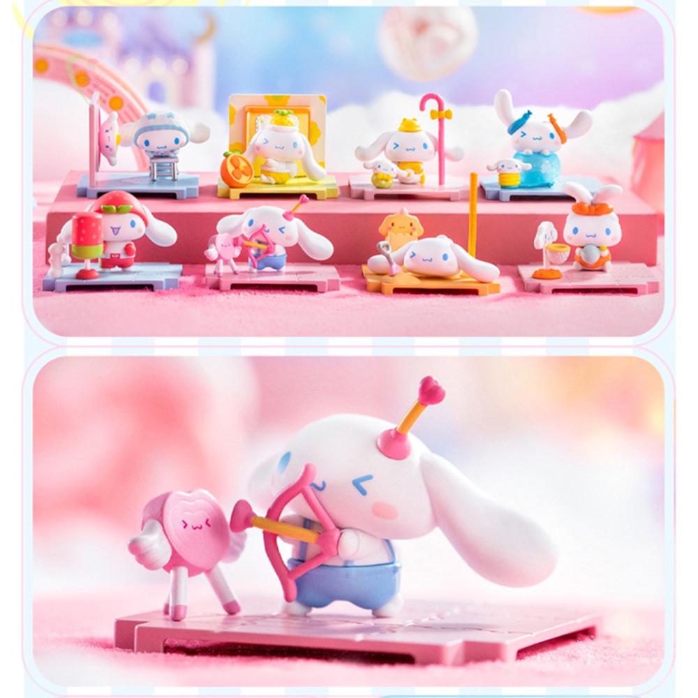 Mô Hình Đồ Chơi Nhân Vật Cinnamoroll Hoạt Hình Bằng Nhựa 30-40mm