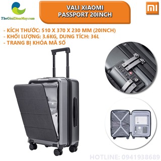 Vali Xiaomi Passport 20inch - Shop Thế Giới Điện Máy