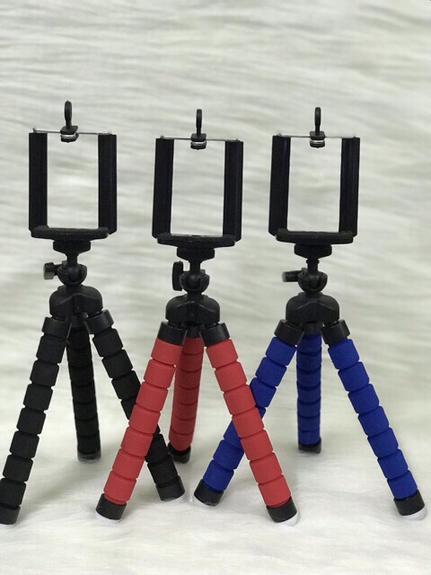 {XÀ HÀNG 2 NGÀY} Tripod bạch tuộc mini uốn dẻo cho điện thoại - siêu chất lượng