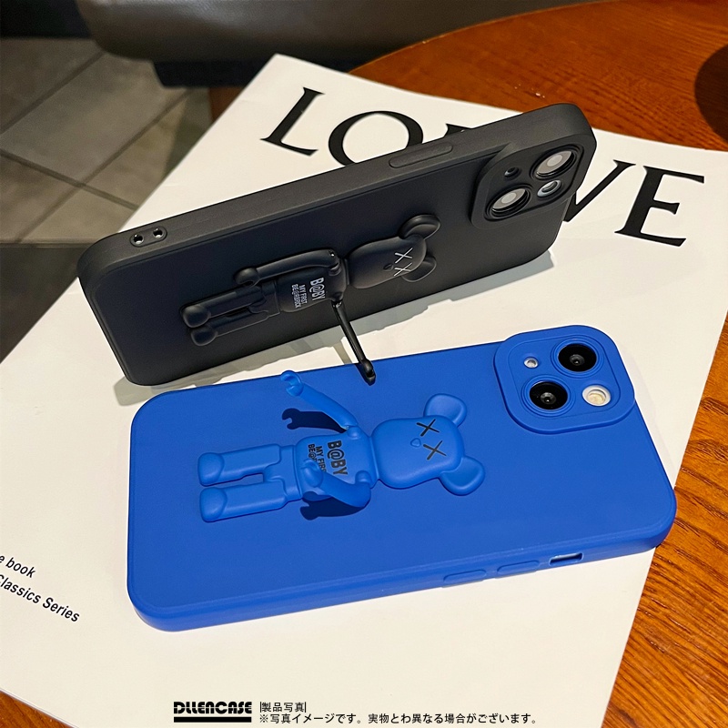 Ốp điện thoại DLLENCASE A293 từ silicon mềm chống sốc có giá đỡ thích hợp cho iPhone 14 13 Pro Max X XS XR 11 12 13 Pro