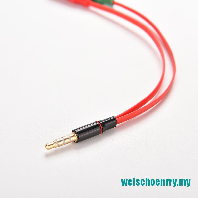Cáp Chia Tai Nghe 1x3.5mm Aux Audio Mic Splitter Cable Male To 2 Female