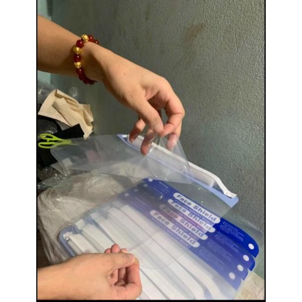 ✅ Tấm Chắn Giọt Bắn- FACE SHIELD (Thun Xốp), Bảo Hộ Phòng Dịch -VT0791