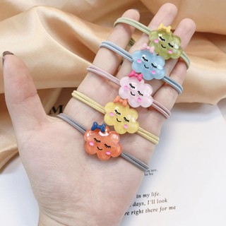 Cột tóc hình đám mây nhiều màu sắc (C035 - C039)