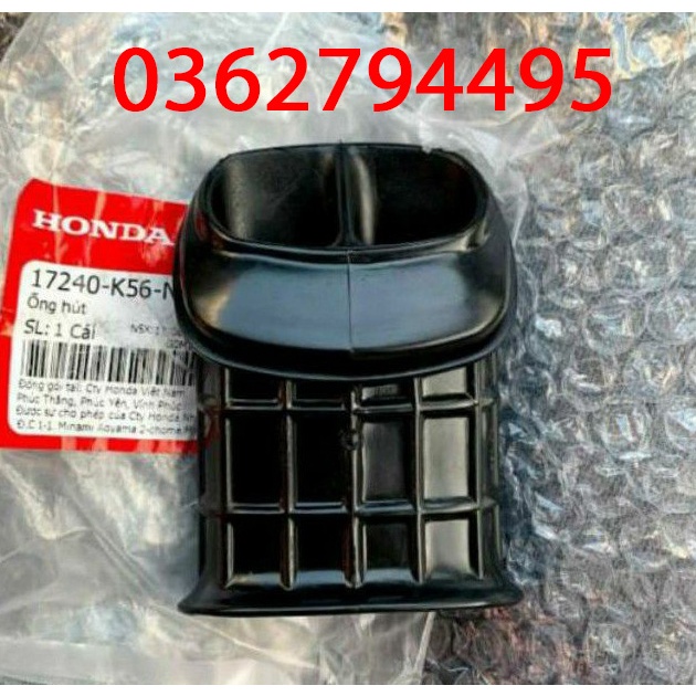 Ống Hút Gió/Cao su cổ hút gió/Mũi heo gió winner v1/ Winner X/Sonic Zin chính hãng Honda