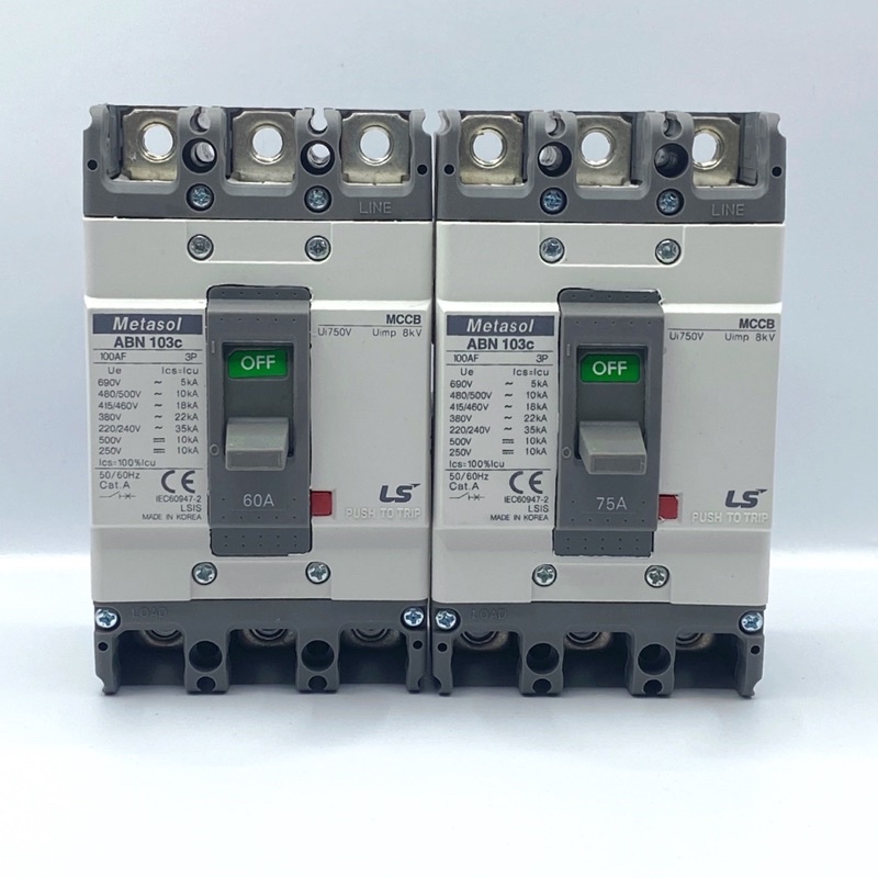 ATTOMAT Át khối 3 pha mccB LS 3P ABN 30-100A