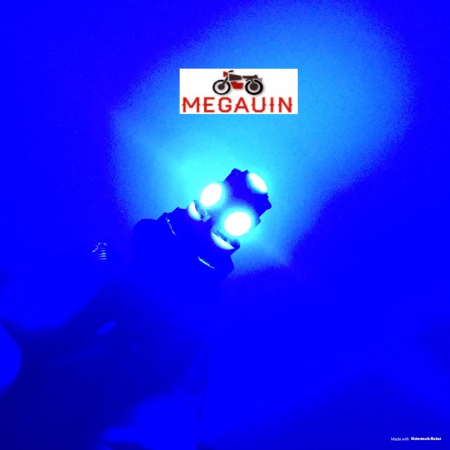 ĐÈN LED XI NHAN, ĐÈN BÁO SỐ, DEMI 5 TIM XE MÁY (Giá 1 cái)