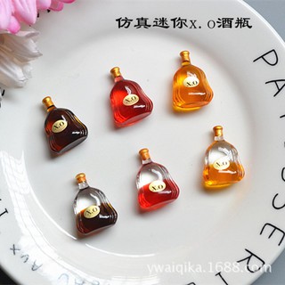 Charm chai rượu trang trí mô hình
