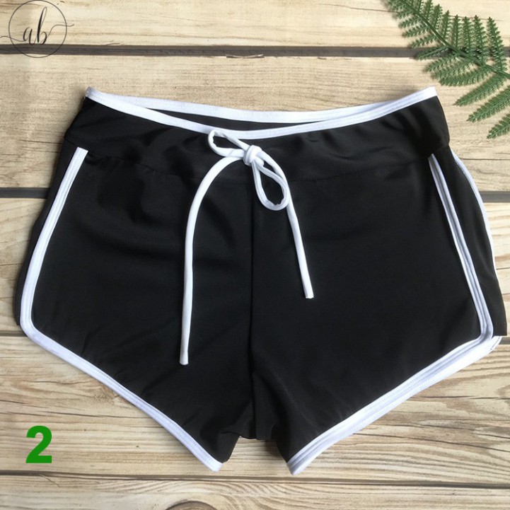 freeship  Quần bơi nữ đẹp,cạp cao,dây rút (Mẫu 1-8)( Freesize 40 - 60kg) | BigBuy360 - bigbuy360.vn