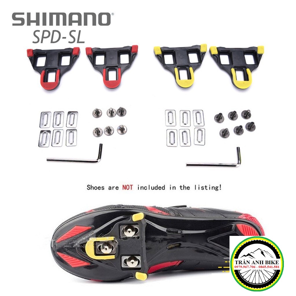 Can cá pedan xe đạp road SHIMANO SPD-SL Cleats SM-SH10 / SM-SH11 / SM-SH12
