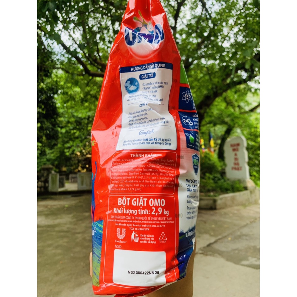 BỘT GIẶT OMO 3KG có quà tặng