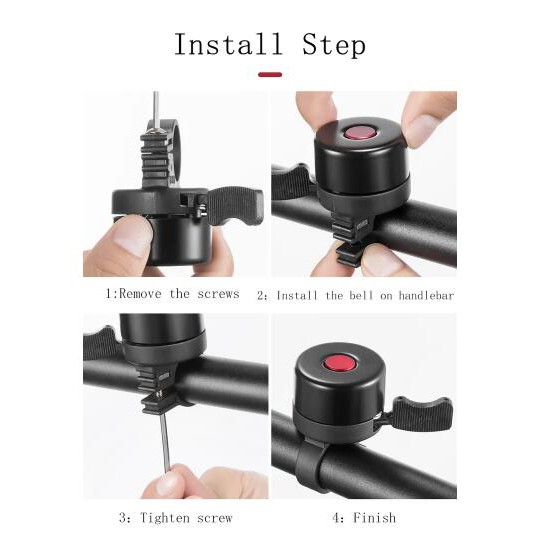 ROCKBROS Bicycle Handlebar Ring Bell