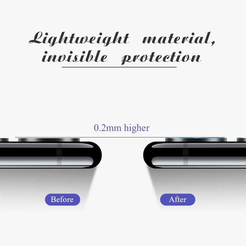 Kính cường lực bảo vệ trọn vẹn camera sau điện thoại cho Xiaomi Redmi Note 7 5 6 Pro S2 mi 9 6 Note 3