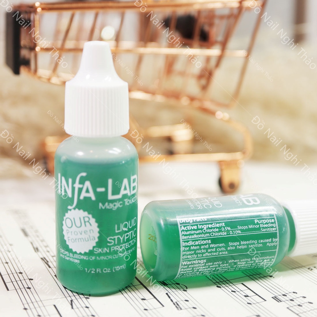 Dung dịch cầm máu nail NGHI THẢO 15ml