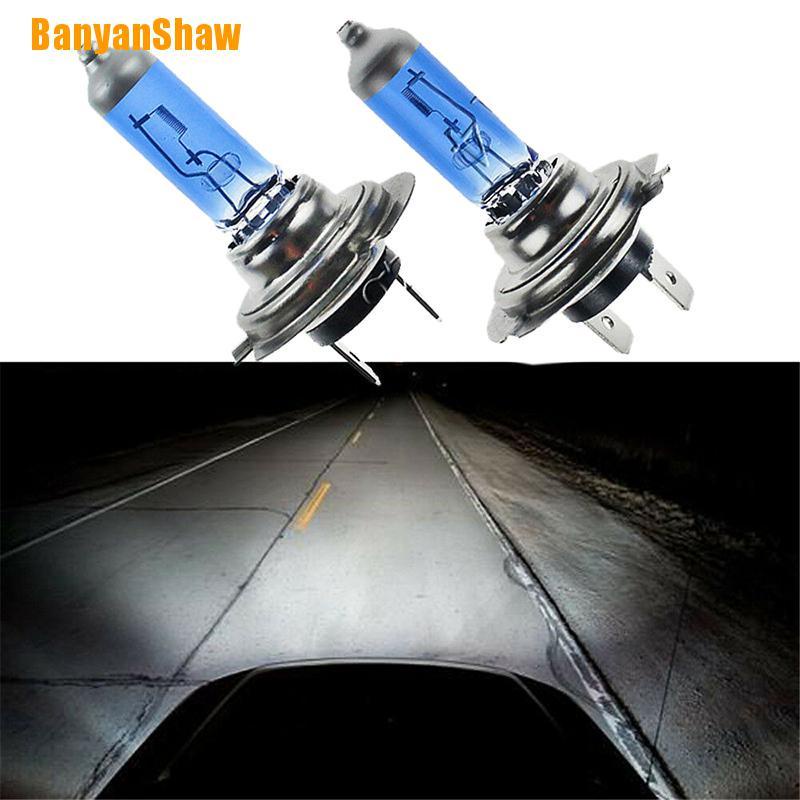 Bóng Đèn Pha Xenon Ánh Sáng Trắng Banyanshaw H1 H3 H4 H7 H11 9006 9007 12v