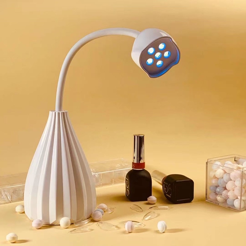 máy hơ gel tích điện bông hoa 12w
