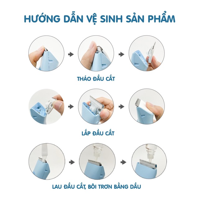 Tông đơ cắt tóc Doux Bébé