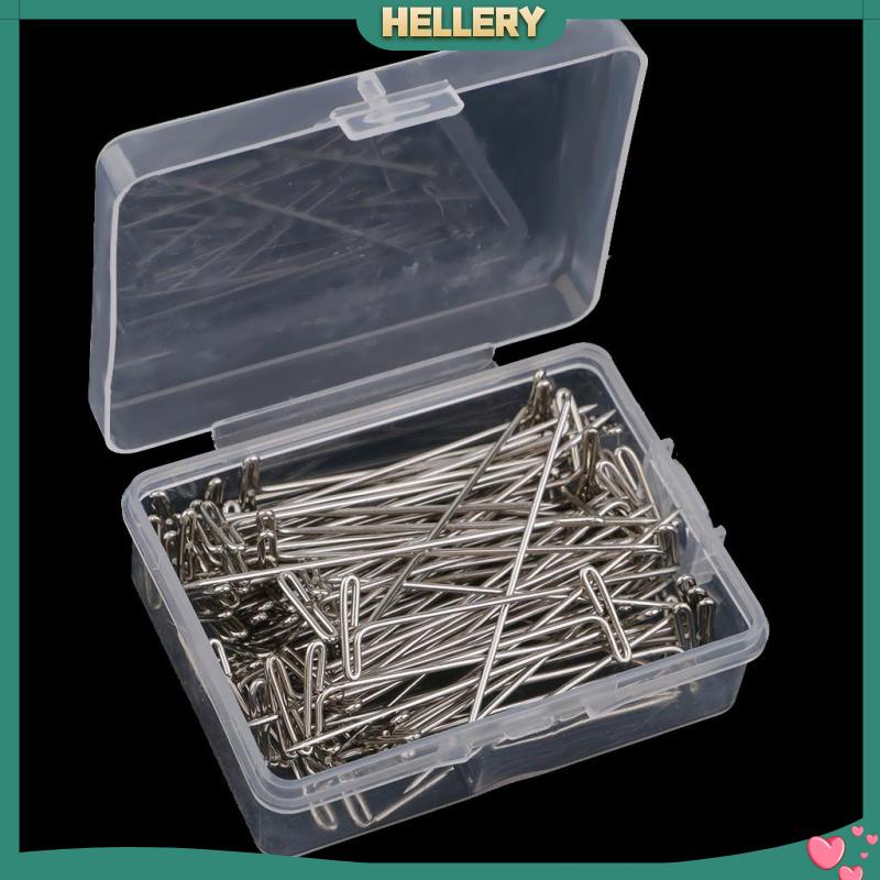 Set 100 Kim Loại Chữ T May Vá Thủ Công Kèm Tóc Giả macrame 51