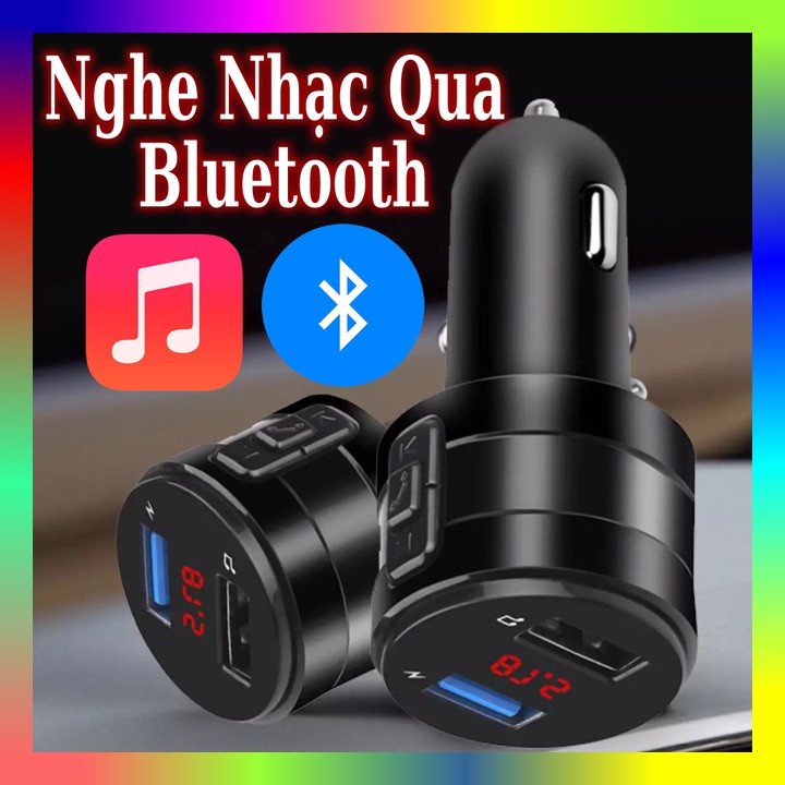 Tẩu nghe nhạc MP3 Bluetooth kiêm sạc mẫu 2021