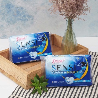 Băng vệ sinh Diana Sensi Cool Fresh Night 35cm 3 miếng/gói