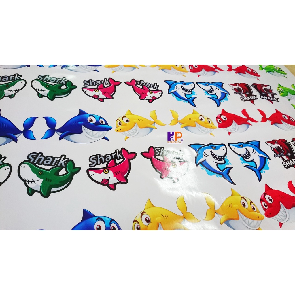 TEM DECALCÁ MẬP CON MINI  - Trang Trí Ô Tô - Xe Tải XE Ô TÔ, XE HƠI  XE MÁY