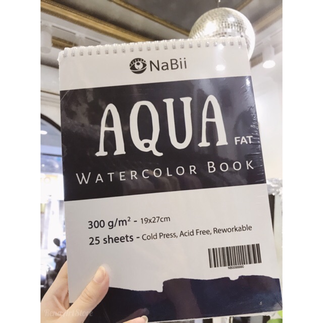 Sổ NABII AQUA FAT 300gsm 25 tờ