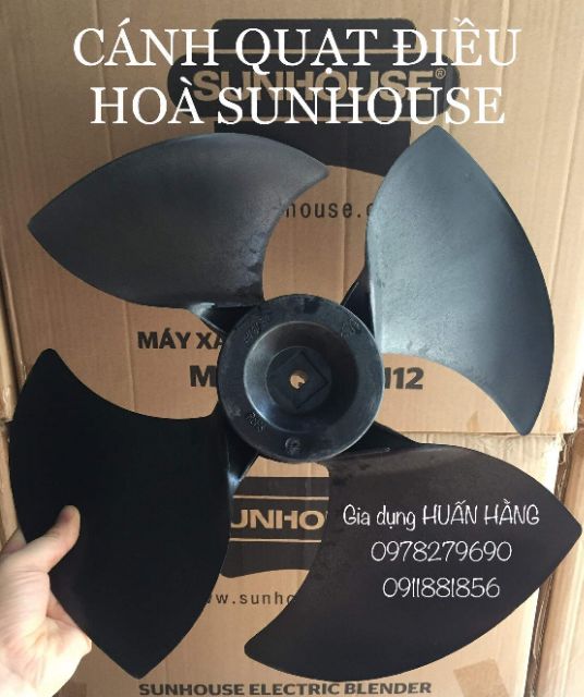 [LINH KIỆN CHÍNH HÃNG] CÁNH QUẠT ĐIỀU HOÀ HƠI NƯỚC SUNHOUSE SHD7740 và SHD7742