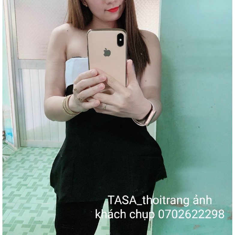 TBL-set bộ umi cao cấp áo cúp ngực viền trắng kèm quần ống rộng  công sở sang chảnh TASA