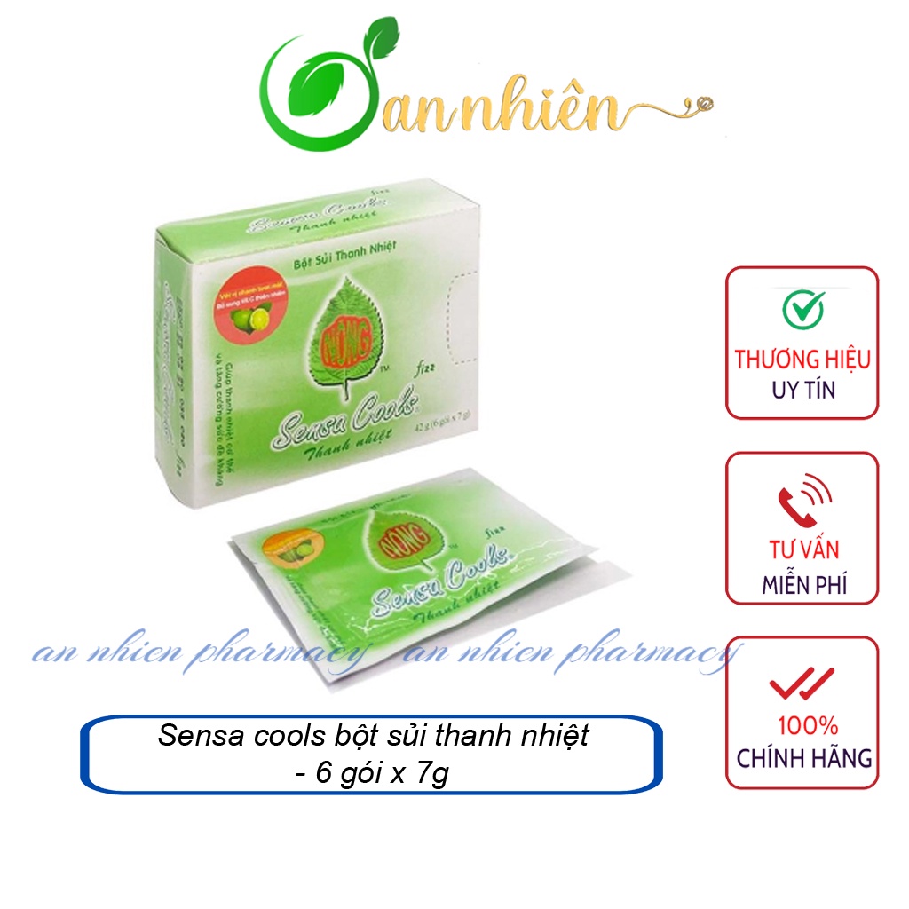 Sensa cools bột sủi thanh nhiệt