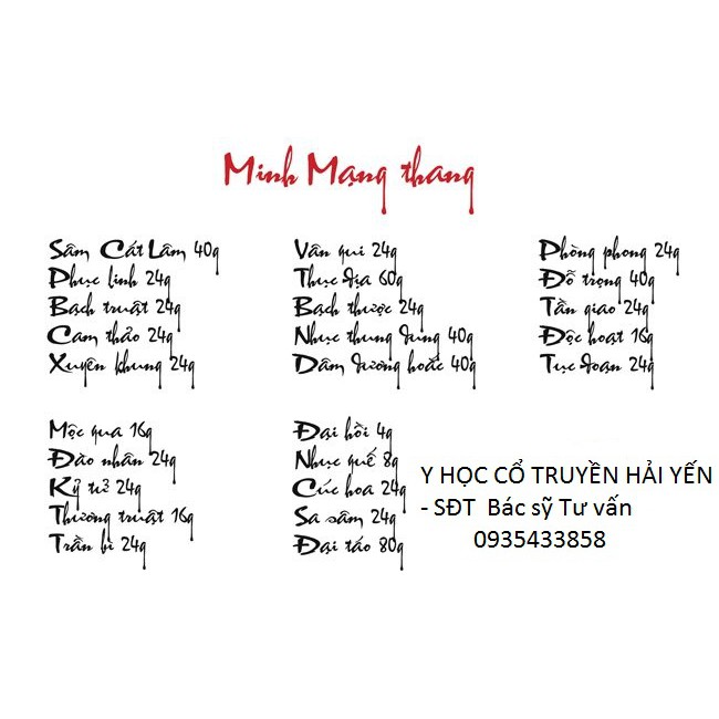 NGÂM RƯỢU MINH MẠNG THANG - CÓ BÁC SỸ TƯ VẤN TRỰC TIẾP | BigBuy360 - bigbuy360.vn