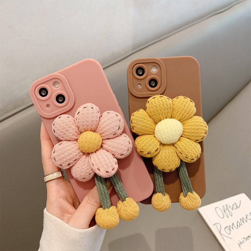 Ốp Điện Thoại tpu Hoa Hướng Dương 3d Cho iphone 15promax 15pro 14pro 14promax 14 plus 14 13 pro max 7plus 8 8 plus xr x / xs xs max 11 12pro max