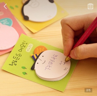 BTS văn phòng phẩm giấy note độc lạ cute