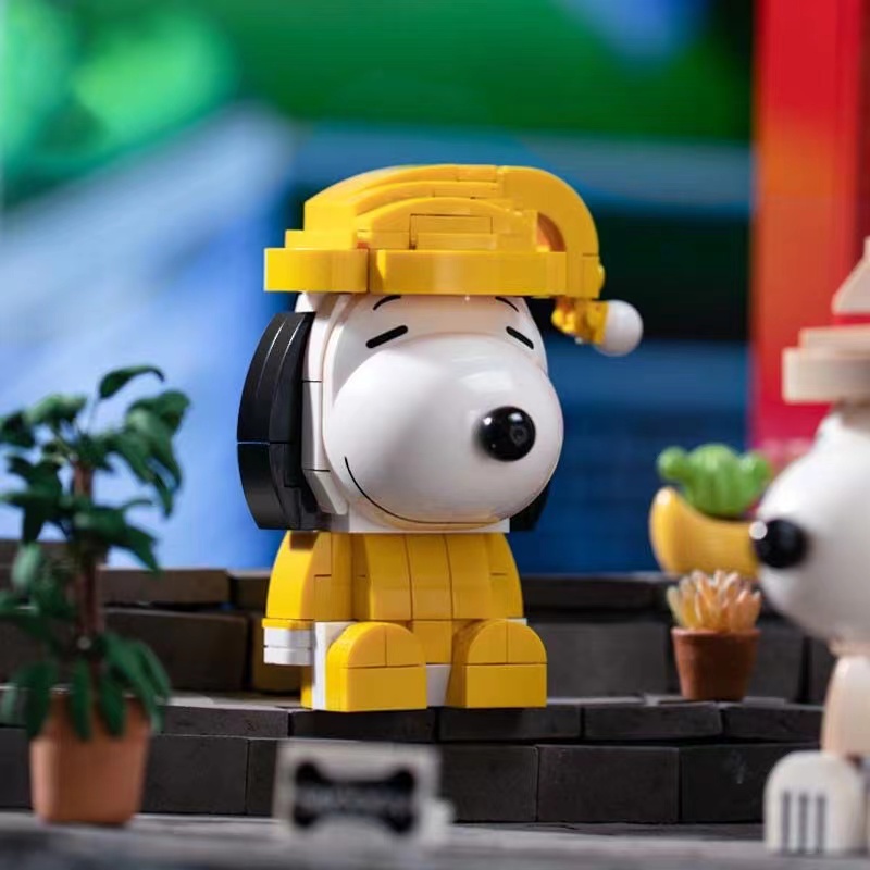 Đồ Chơi Lắp Ráp Mô Hình Chú Chó Snoopy Mini Sáng Tạo