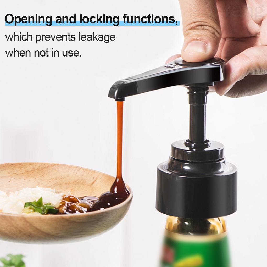 Phụ kiện nắp đậy chai đựng nước tương cà tiện dụng