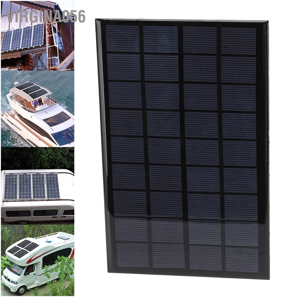 Có thể bán buôn Bảng điều khiển Epoxy năng lượng mặt trời 9V 3W pin DIY Bộ sạc bảng mini Polysilicon Virgina056 Hàng giao ngay