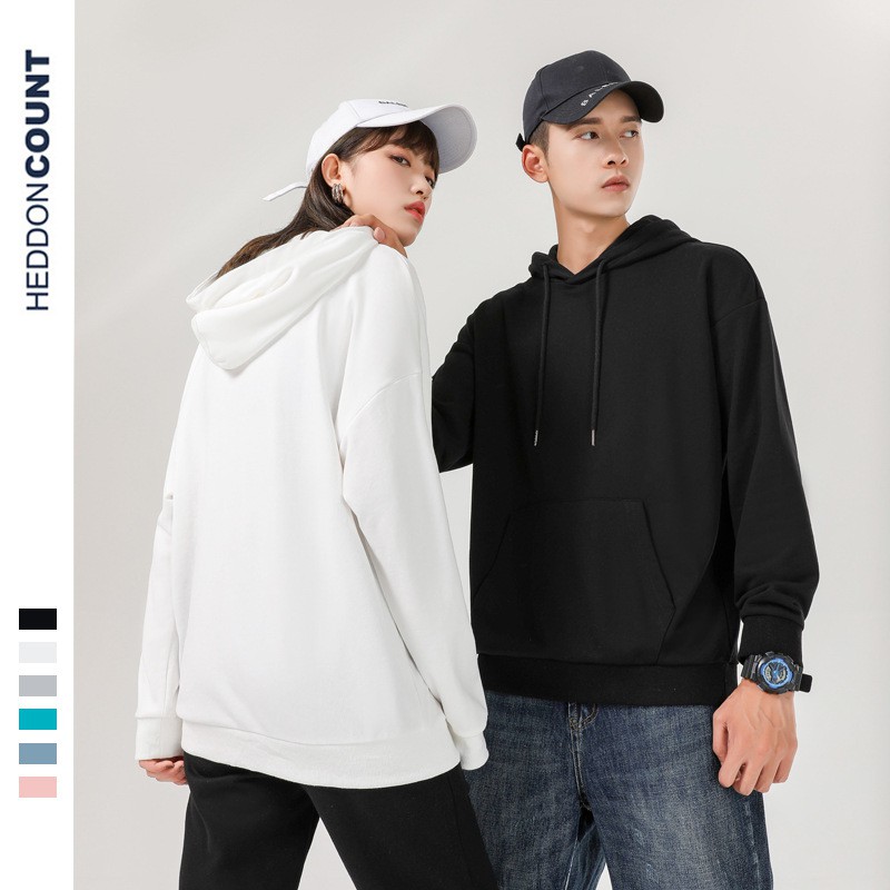 Áo HOODIE BASIC Trơn 4 Màu UNISEX LISANNA Chất liệu Nỉ Bông | BigBuy360 - bigbuy360.vn
