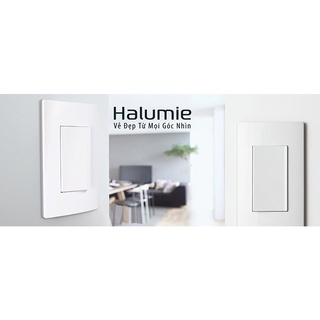 MẶT DÙNG PANASONIC HALUMIE ( KẾT NỐI CHO CÔNG TẮC, Ổ CẮM, CB CÓC, MẶT KÍN )