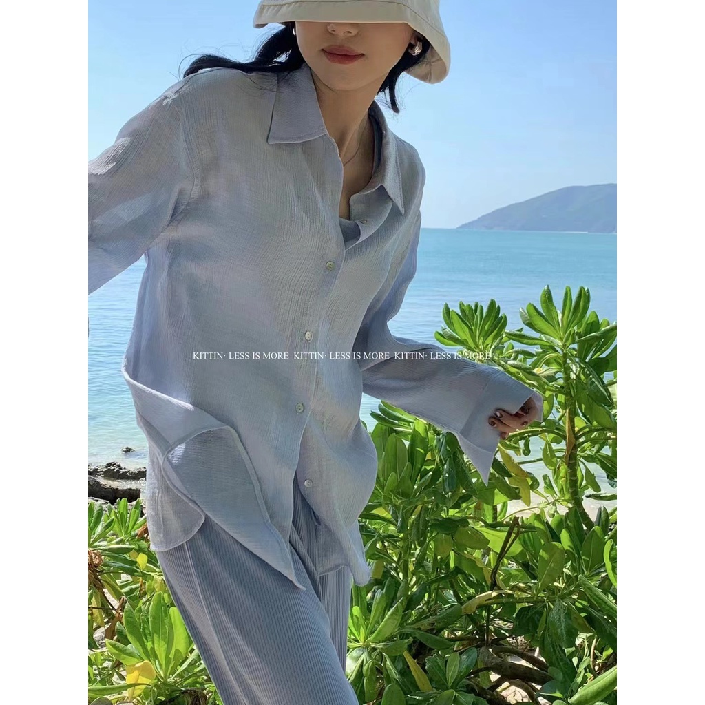 Sơ mi đũi nhăn KOREAN 9931