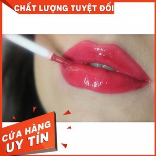 Son bóng môi mini kèm theo kiếng soi asami hàn quốc