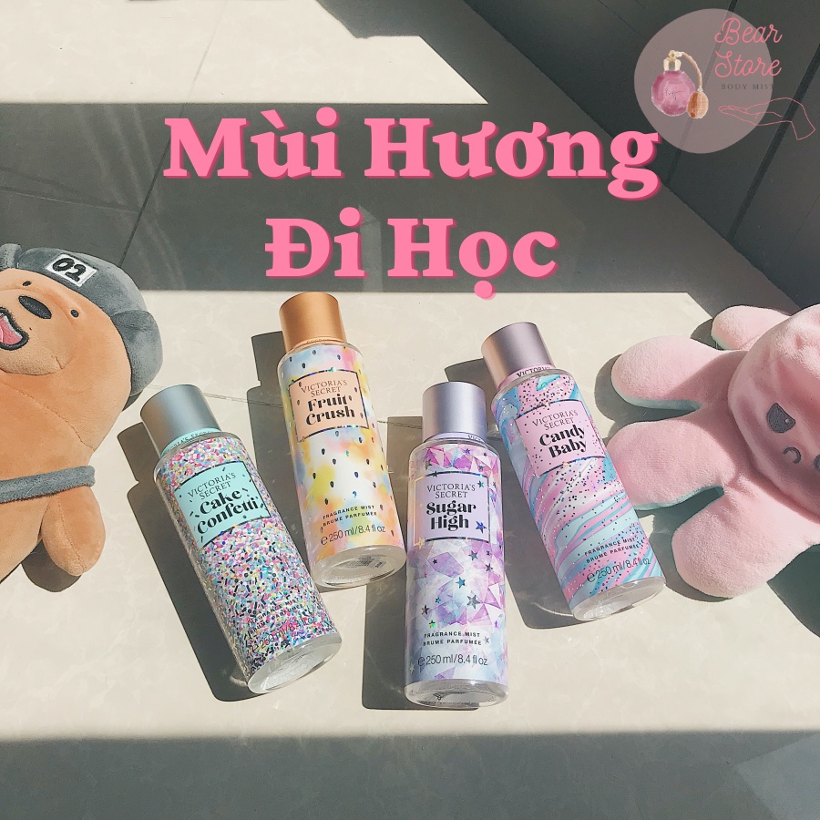 [Mùi Hương Đi Học] Xịt Thơm Toàn Thân Body Mist Hương Nước Hoa Victoria Secret 50ml