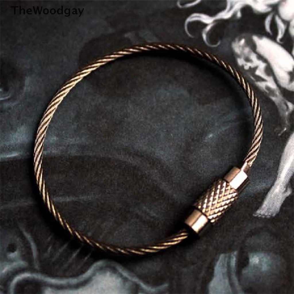 Móc gắn chìa khóa có dây thừng dùng cho hoạt động ngoài trời