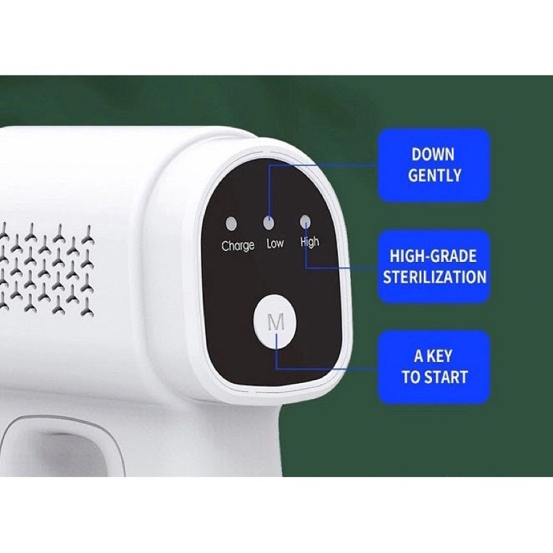 Máy xịt khuẩn, khử khuẩn Nano K5 Led 2 tốc độ