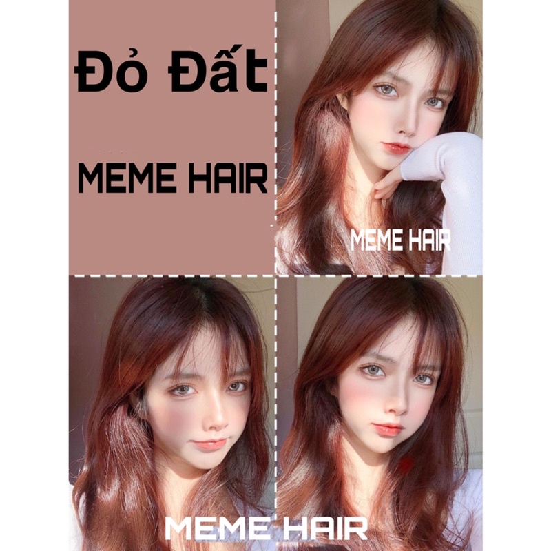 Combo màu nhuộm tone đỏ hot trend