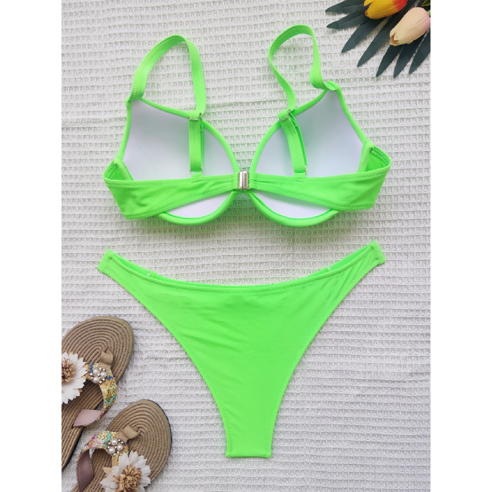 Cứng Bộ Bikini Nâng Ngực Màu Trơn Zj97 | BigBuy360 - bigbuy360.vn