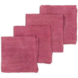 Khăn mặt đũi tơ tằm nhuộm cánh kiến 30cmx30cm - Organic and Natural Life by Mimi