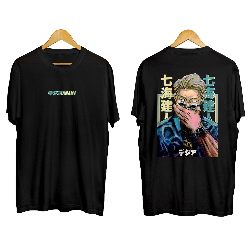 Áo Thun Tay Ngắn Dáng Rộng In Hình Anime Thời Trang Unisex