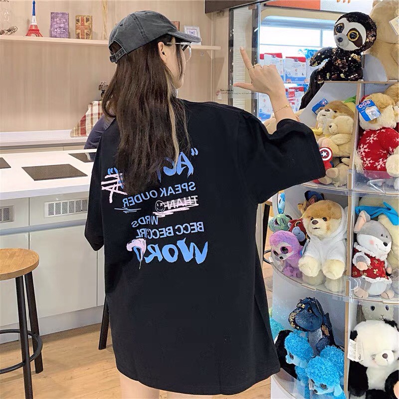 Áo Thun ACTION Ulzzang Nam Nữ Unisex 1hitshop