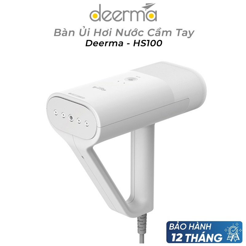 Bàn là hơi nước DEERMA HS100  máy ủi hơi nước cầm tay công suất 1000W, thiết kế nhỏ gọn